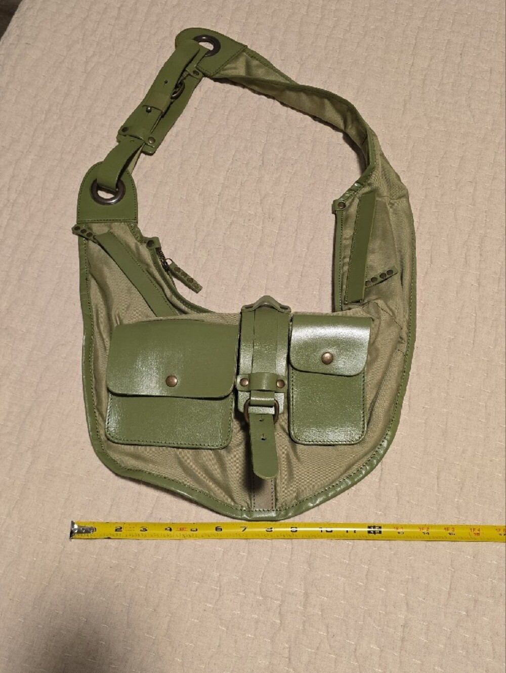 Free People Olive Green Blue Ridge Sling - Picture 9 of 12